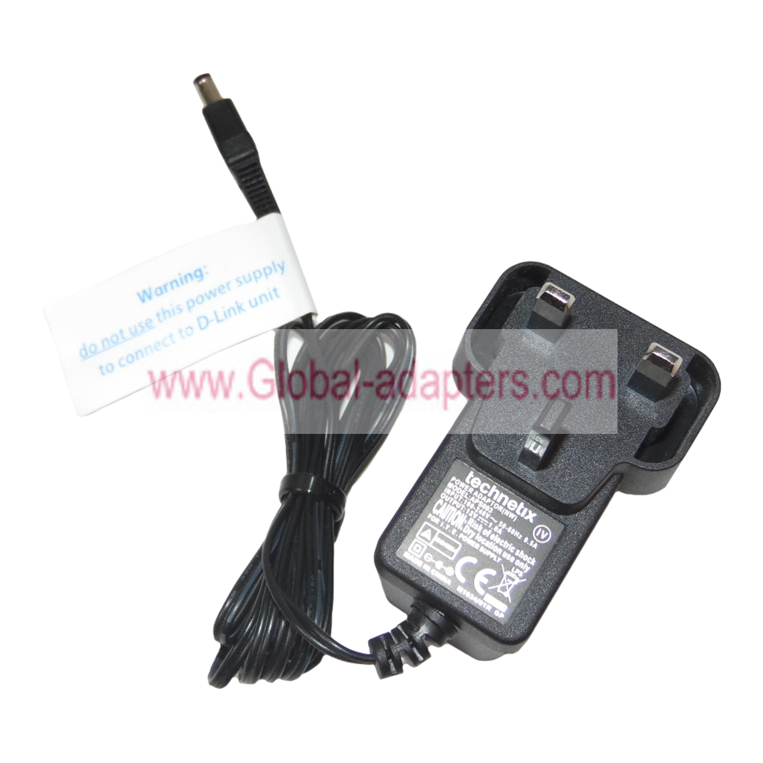 *New* Technetix 12V 1.0A APS003 AC Adapter Power Supply
